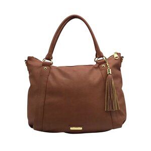 Steve Madden Brown Leather Marlow Hobo Bag